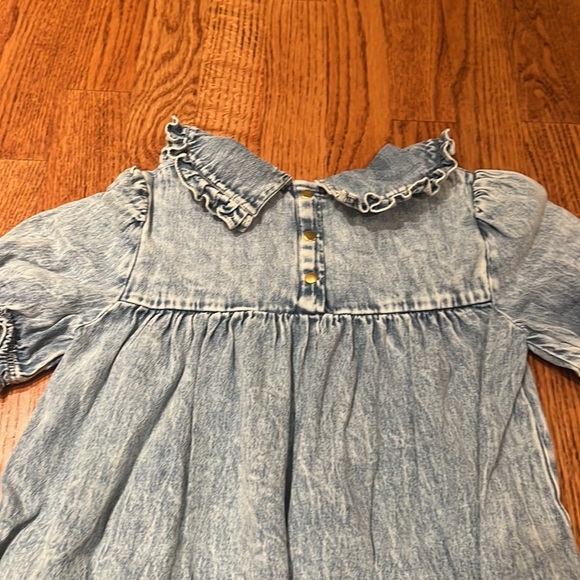 Louis + Louise Girl’s Denim Dress Size 10Y - Picture 4 of 6